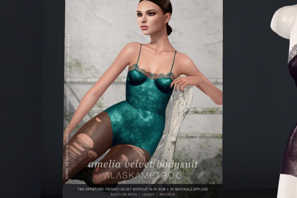 Amelia Lingerie - BOM/Legacy/Maitreya, L$75 each