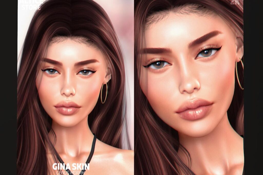 Gina Skin - Genus Moph, L$450 each/L$1299 FP
