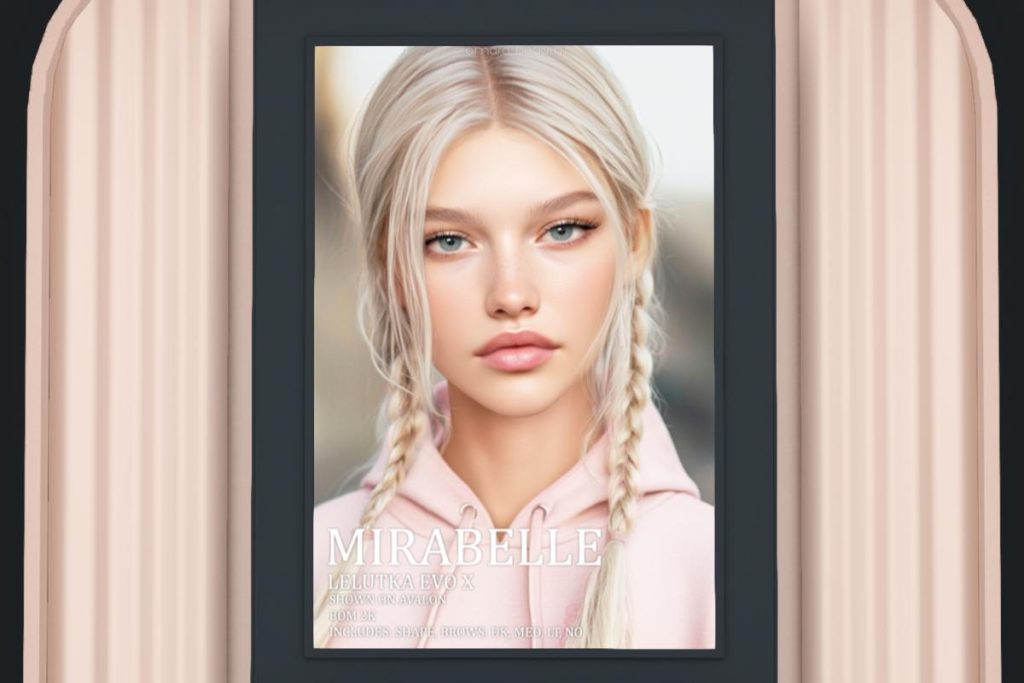 Mirabelle Skin - EvoX, L$849 each/L$2999 FP