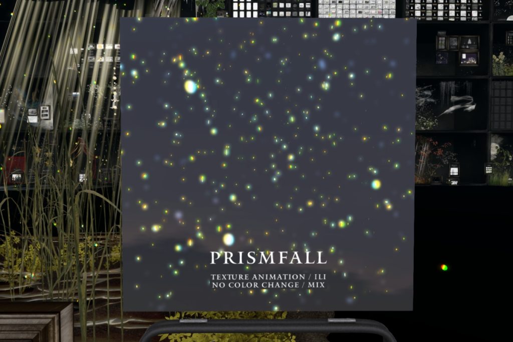 Prism Fall	<a href="http://maps.secondlife.com/secondlife/Rigi/41/98/3799" target="_blank">Teleport</a>