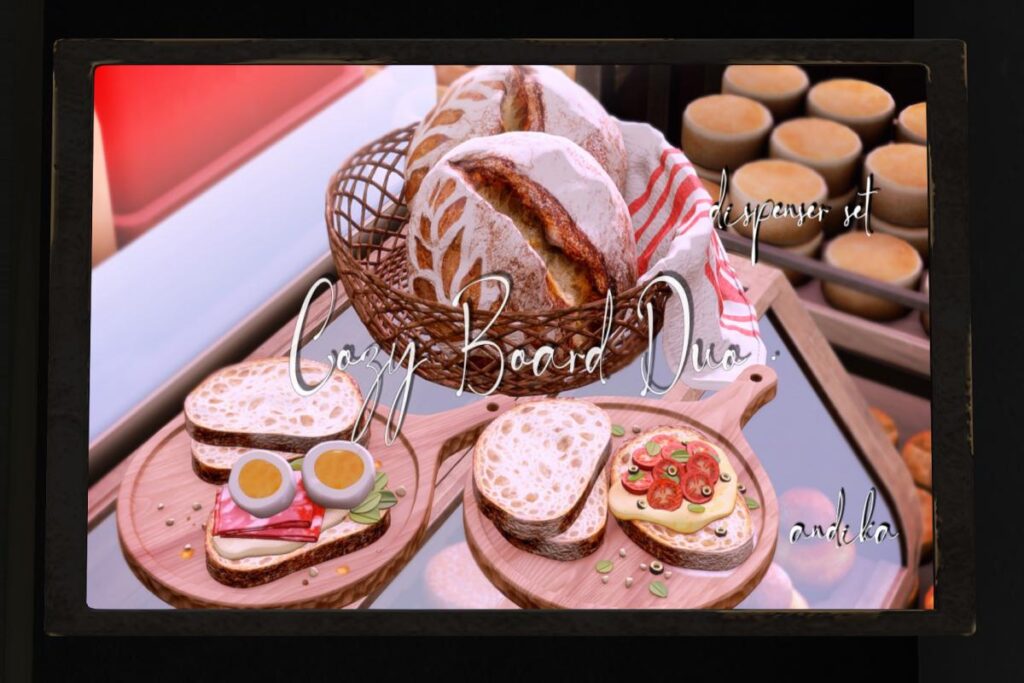 Cozy Board Duo Dispenser, L$300