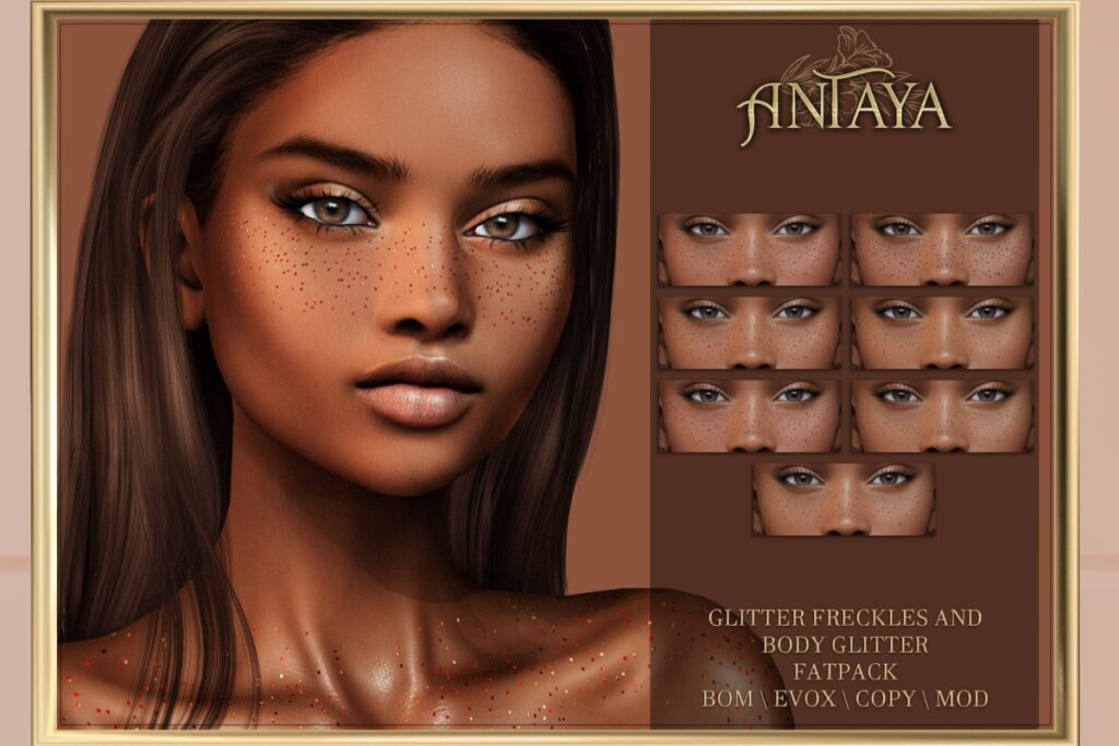 Glitter Freckles &amp; Body Glitter - BOM/EvoX, L$299