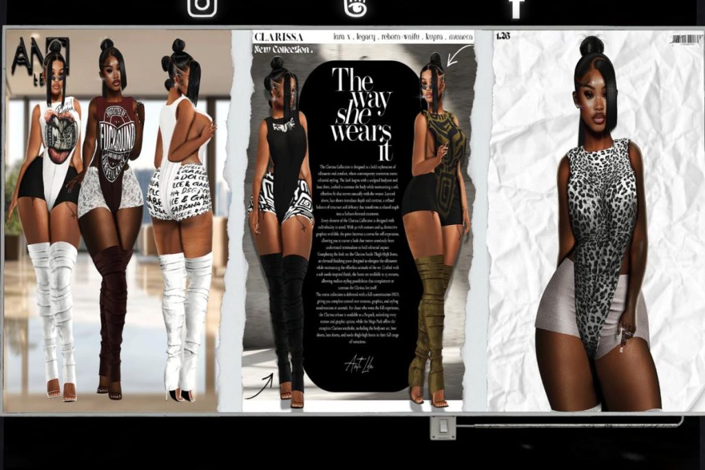 Clarissa Body, Short, &amp; Boots - Inithium/Legacy/MaitreyaC/Reborn/Yentements/+mods, L$299-L$349 each/L$1299 each FP, L$1999 MP