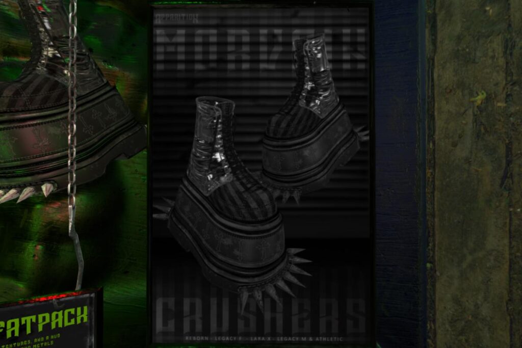 Morvain Crushers - Legacy F+M/MaitreyaX/Reborn/+mods, L$349 each/L$1899 FP
