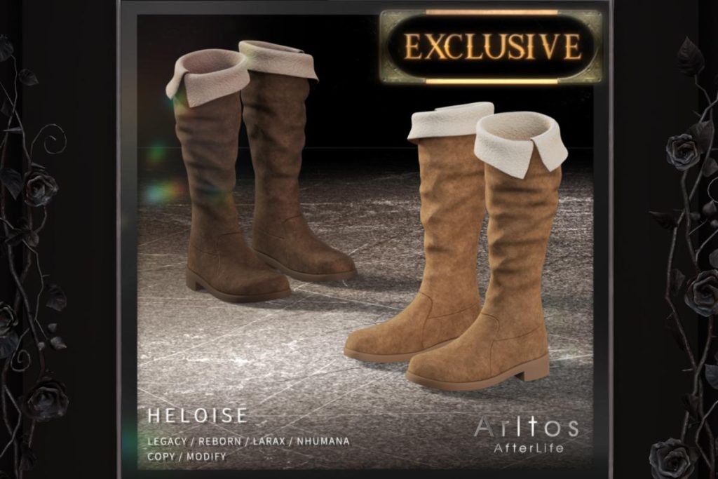 Heloise Boots - Legacy/MaitreyaX/Nhumana/Reborn, L$599