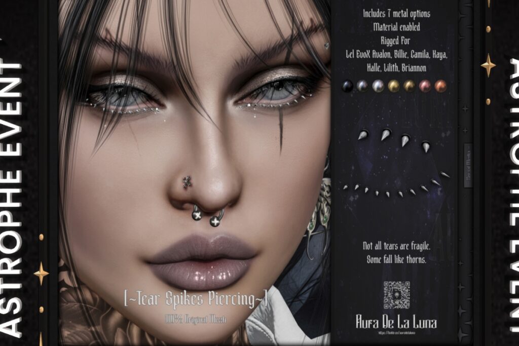 Tear Spikes - EvoX - See Ad for Head Sizes, L$350