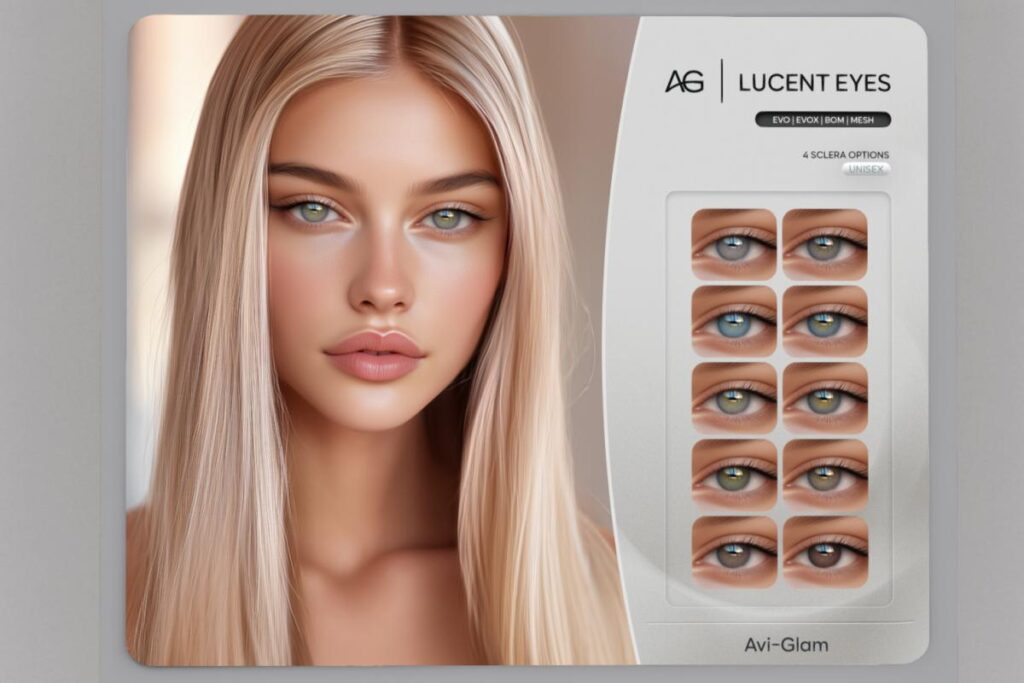 Lucent Eyes - Bom/Evo/Evo X/Mesh, L$399