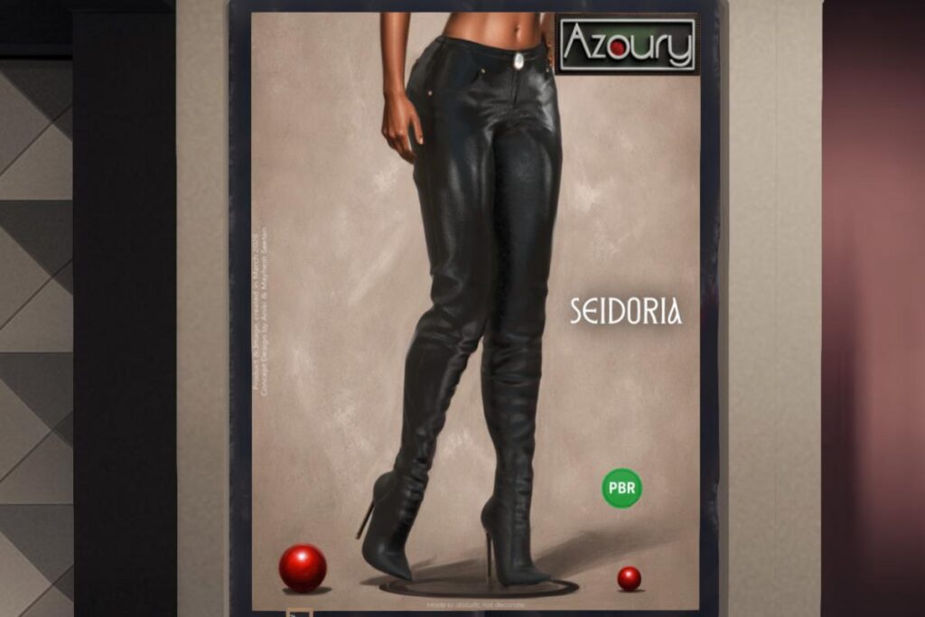 Seidoria Pant Boots - Legacy/Maitreya/Reborn/+mods, L$488