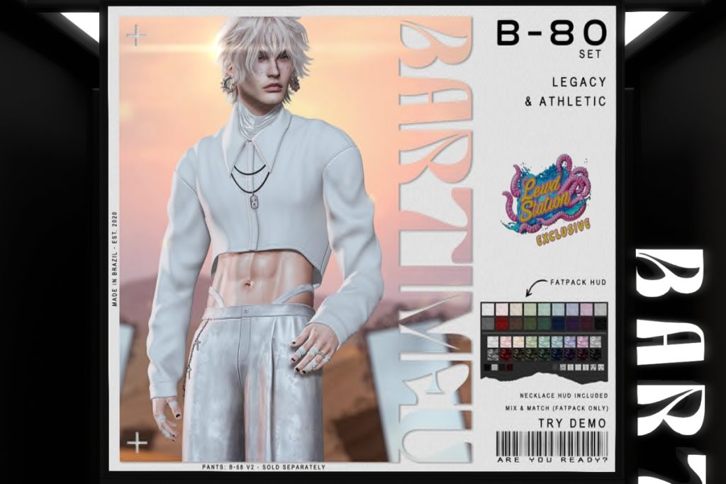 B-80 Shirt &amp; B-68 Pants - Legacy/+mods, L$300 each/L$1699-L$1999 each FP