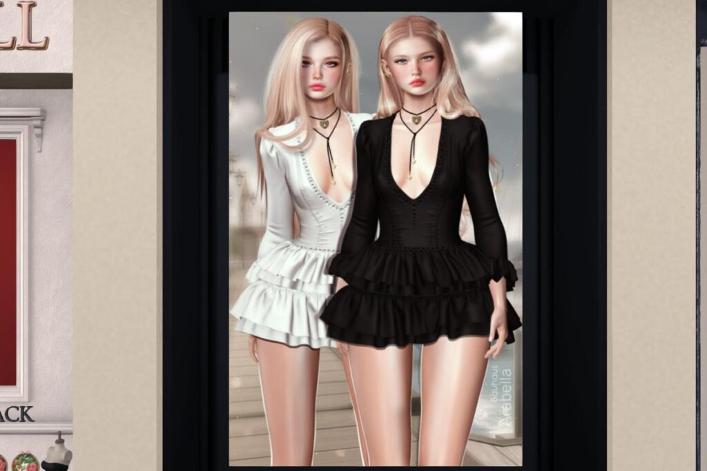 Arabella Top, Skirt &amp; Necklace - Legacy/MaitreyaX/Reborn/+mods, L$188 each/L$1788 each FP