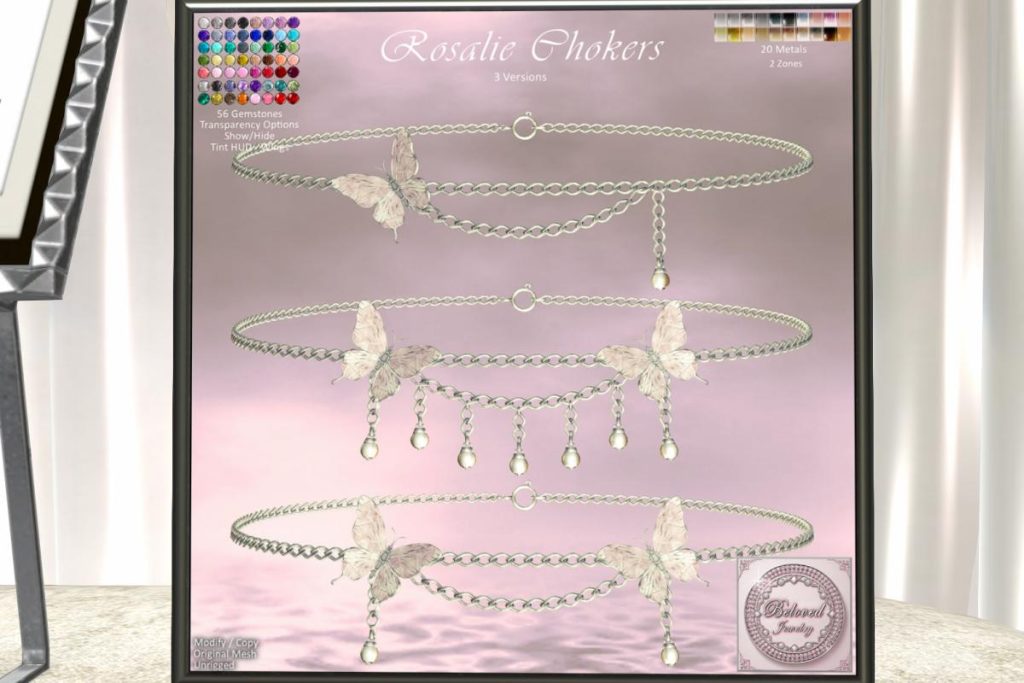 Rosalie Chokers, L$50