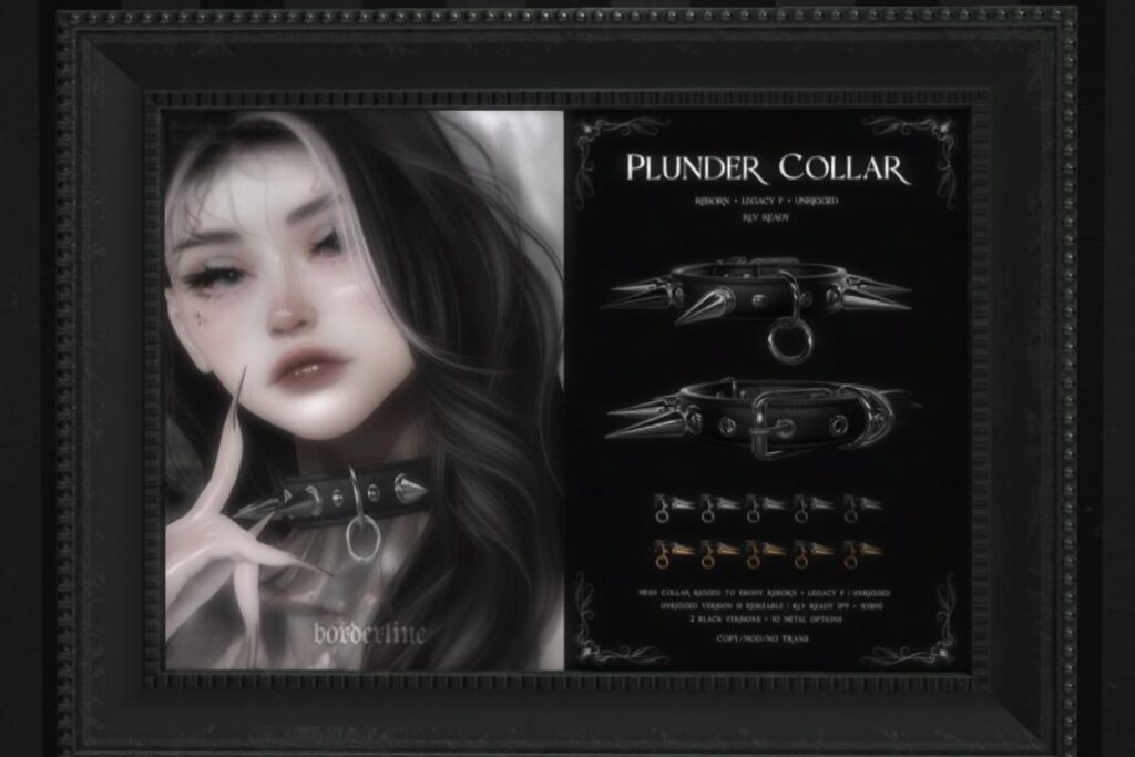 Plunder Collar - Legacy/Reborn/Unrigged, L$399