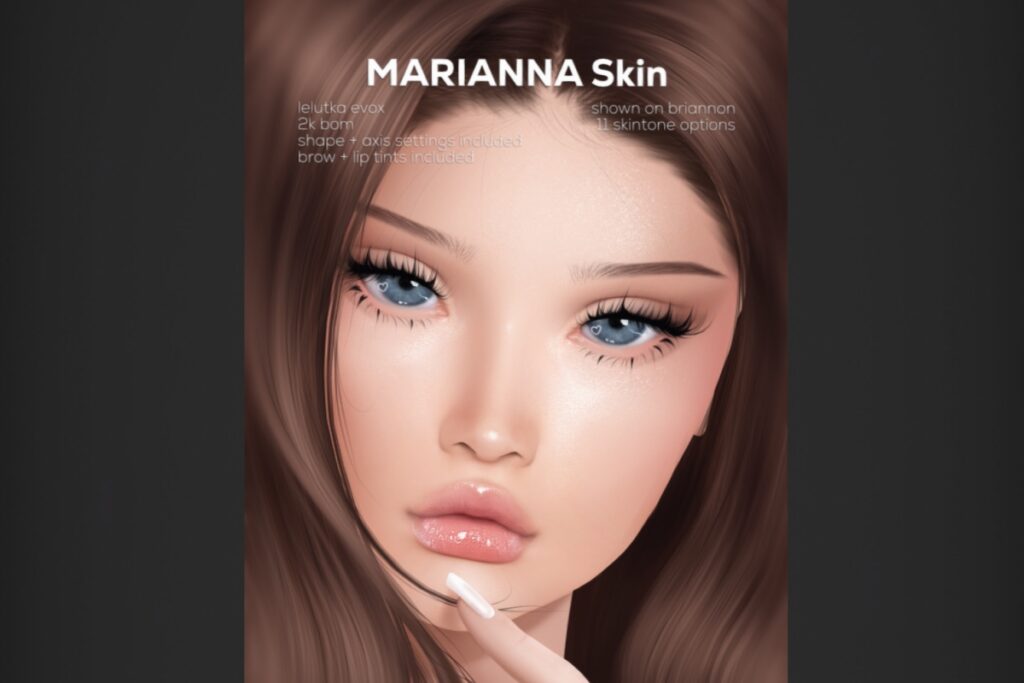 Marianna Skin - EvoX, L$599 each