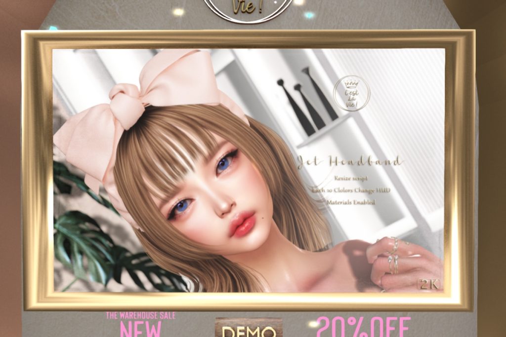 Jet Headband, L$199 each