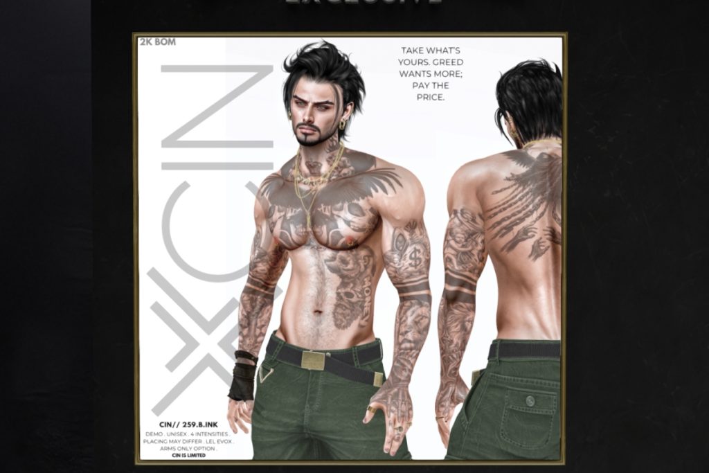 259 B.Ink - EvoX, L$349