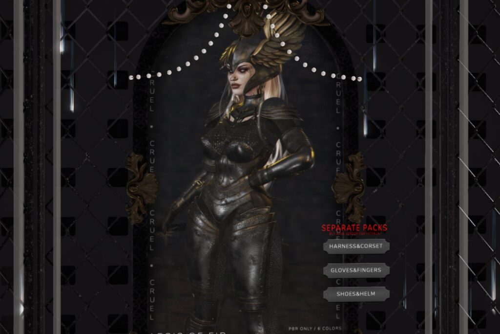 Aegis of Eir Set - Legacy/Reborn/+mods, L$500 each/L$1500 FP