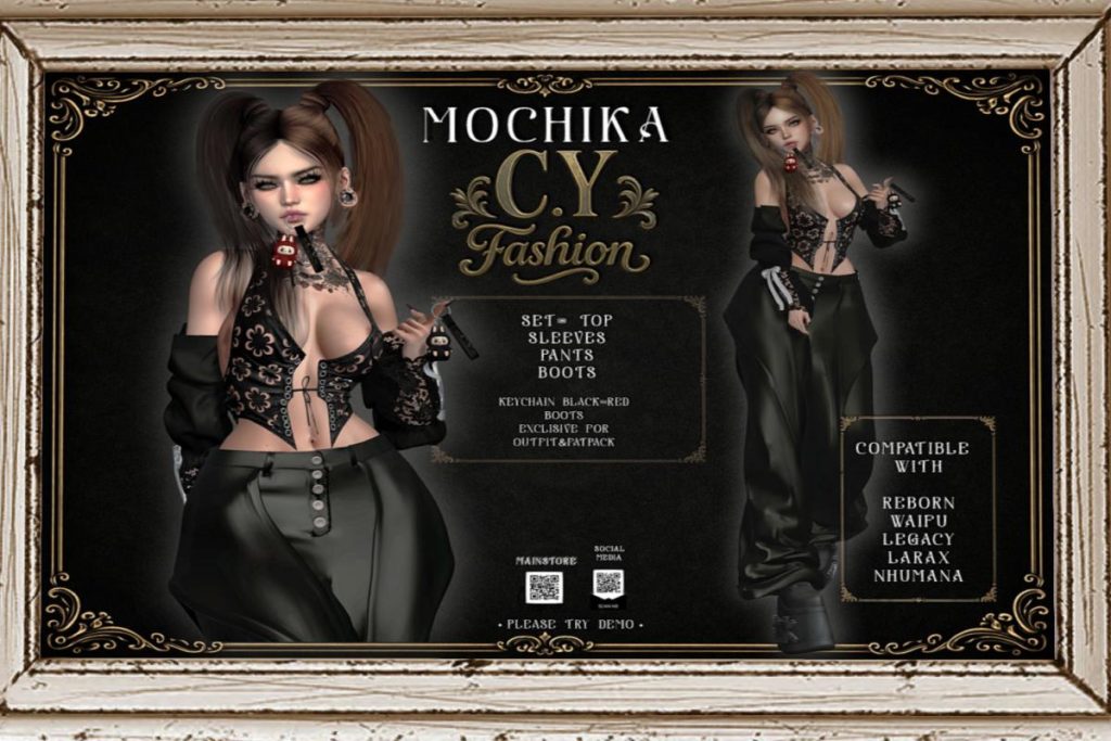 Mochika Top &amp; Pants - Legacy/MaitreyaX/Nhumana/Reborn/+mods, 210-L$230 each