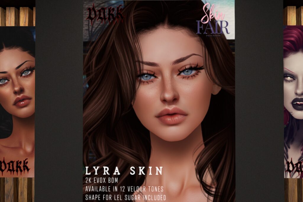 Lyra Skin - EvoX, L$399 each/L$2199 FP