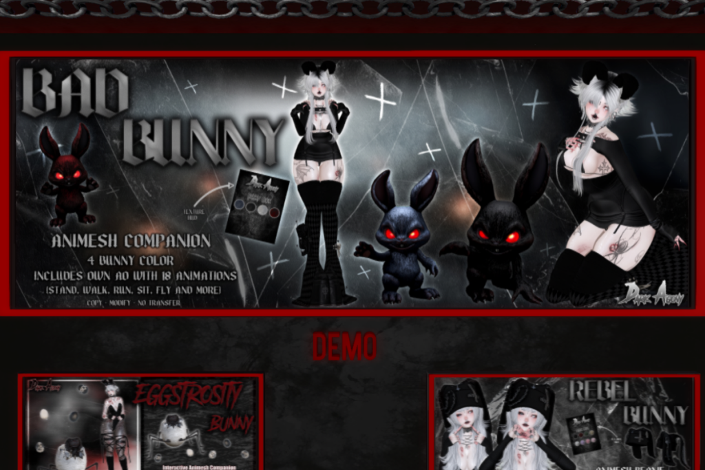 Bad Bunny Animesh Companion, L$499