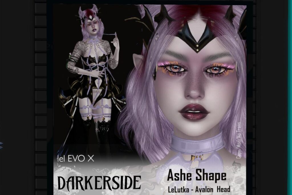 Ashe Shape - Lelutka Avalon, L$100