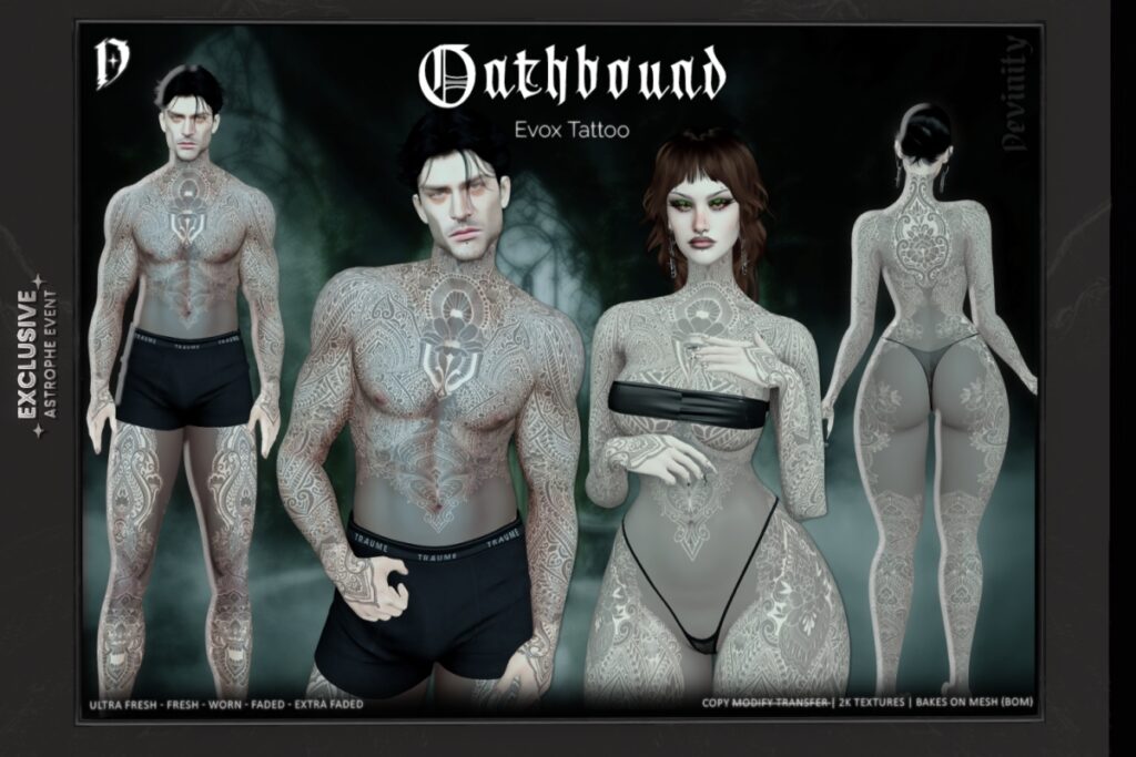 Oathbound Tattoo - BOM, L$299