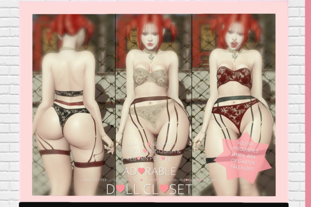 Kawa Doll - Legacy/Reborn/+mods, L$699 each Mini Pack/L$1999 MP