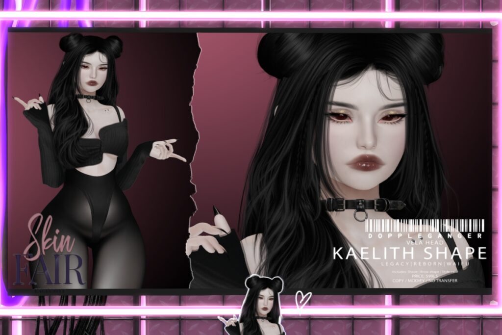 Kaelith Shape - EvoX Vela/Legacy/Reborn/+mods, L$599