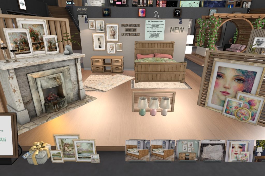 The Cottage Collection, L$199-L$299 each