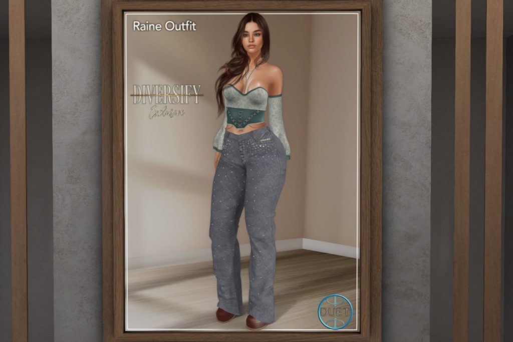 Raine Top, Jeans, &amp; Boots - Inithium/Legacy/MaitreyaX/Reborn/+mods, L$169-L$179 each/L$499-L$1599 each FP