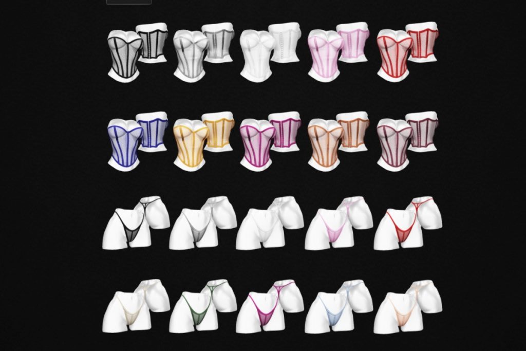 Zyana Top + Panties - Inithium/Legacy/MaitreyaX/Muneca/Reborn/+mods, L$299 each/L$999 each FP