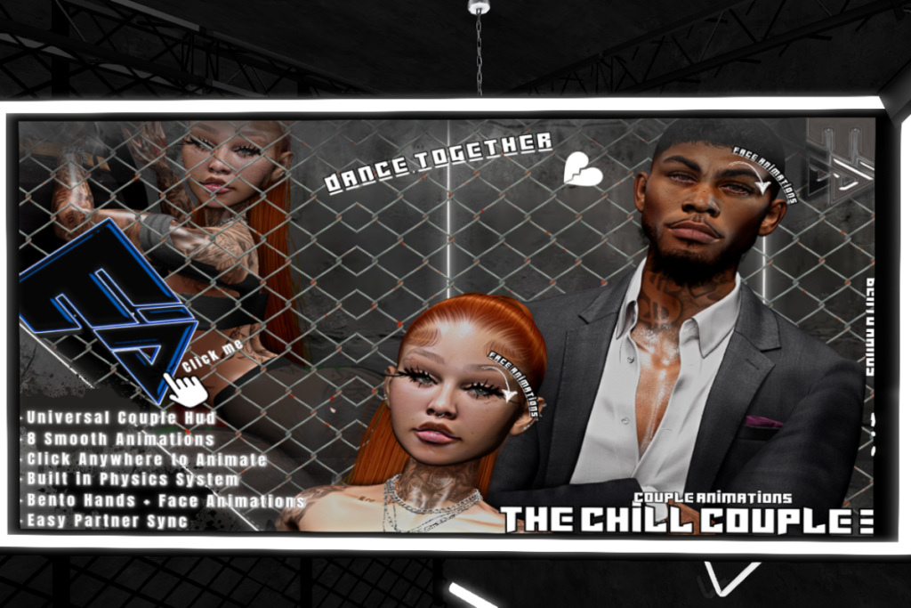 The Chill Couple 3 Animations, L$750