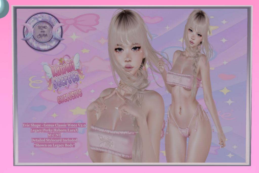 Evie Shape - Genus Classic W001/Legacy/MaitreyaX/Reborn/+mods, L$299