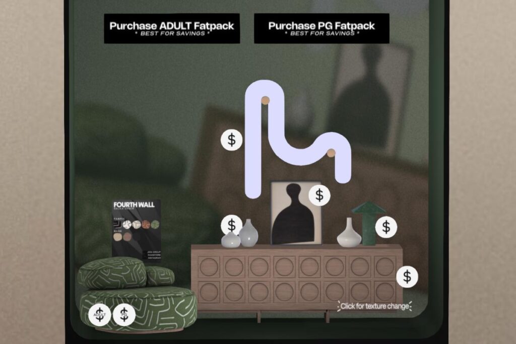 Salka Lounge Set, L$88-L$588 each/L$688 PG FP/ L$888 Adult FP