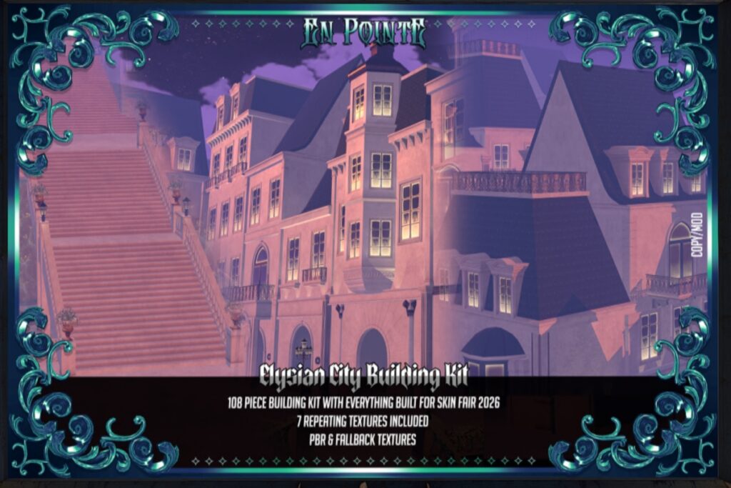 Elysian City Building Kit, L$6000