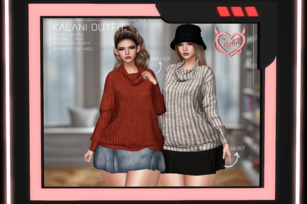 Kalani Outfit - GenX/Inithium/Legacy/MaitreyaX/Reborn, L$249