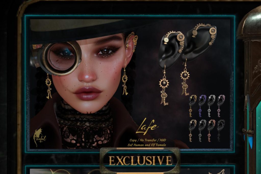Lafe Earrings - Evo X, L$199