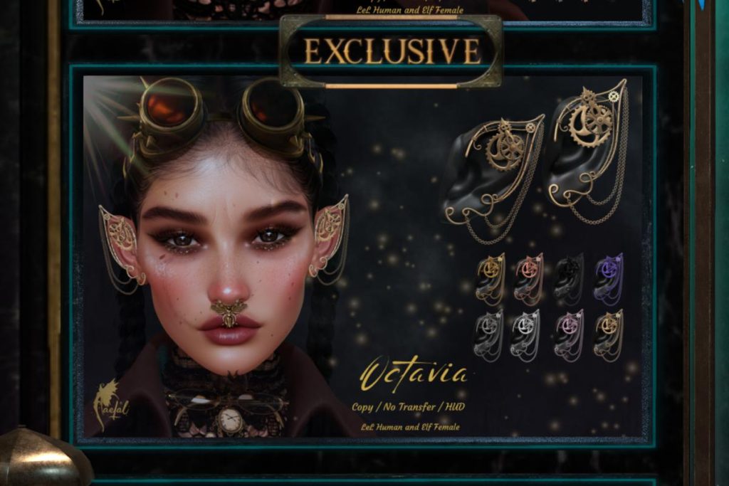 Octavia Earrings - Evo X, L$229