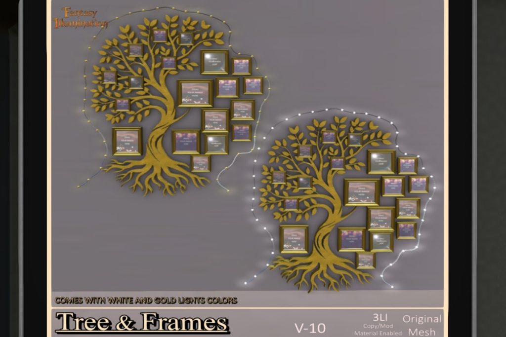 Tree &amp; Frames Decor, L$120