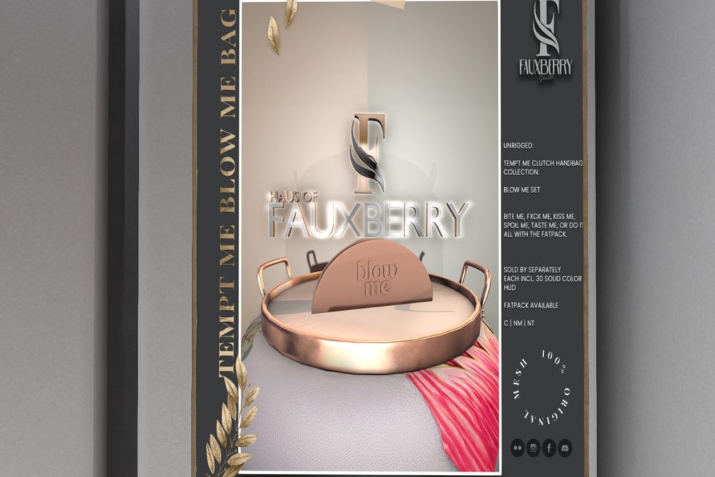 Tempt Me Clutch, L$849 FP