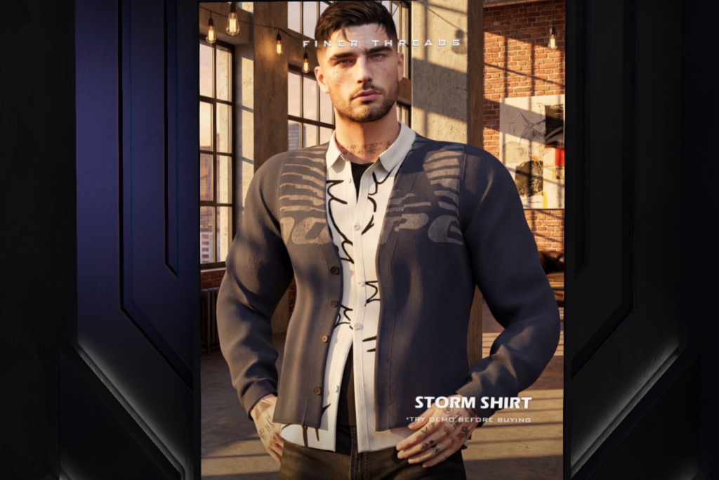 Storm Shirt - No Sizes Listed, L$279 each/L$999 FP