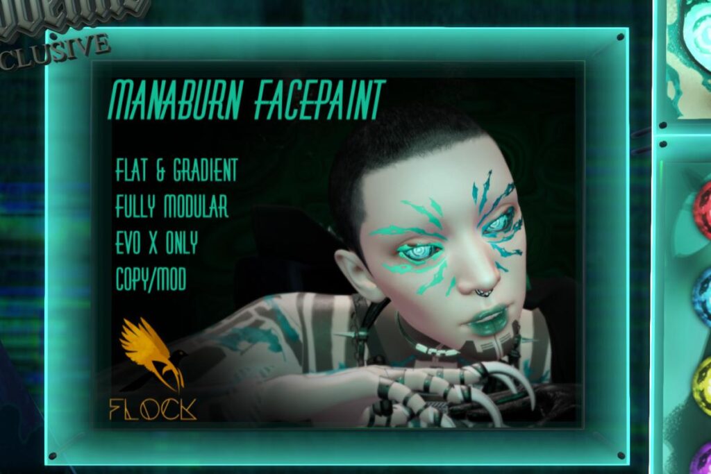 Manaburn Facepaint - EvoX, L$250