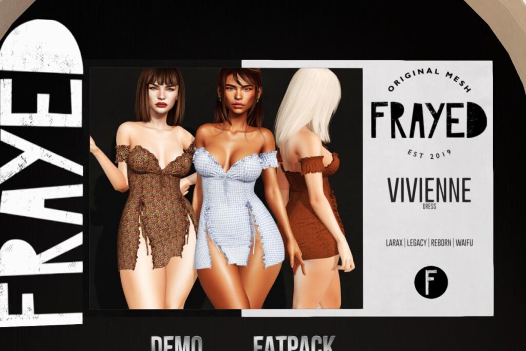 Vivienne Dress - Legacy/MaitreyaX/Reborn/+mods, L$250 each/L$1399 FP