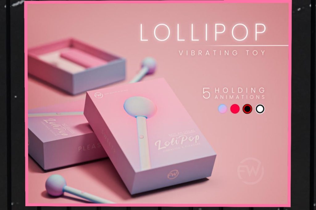 Lollipop Vibrating Toys, L$299