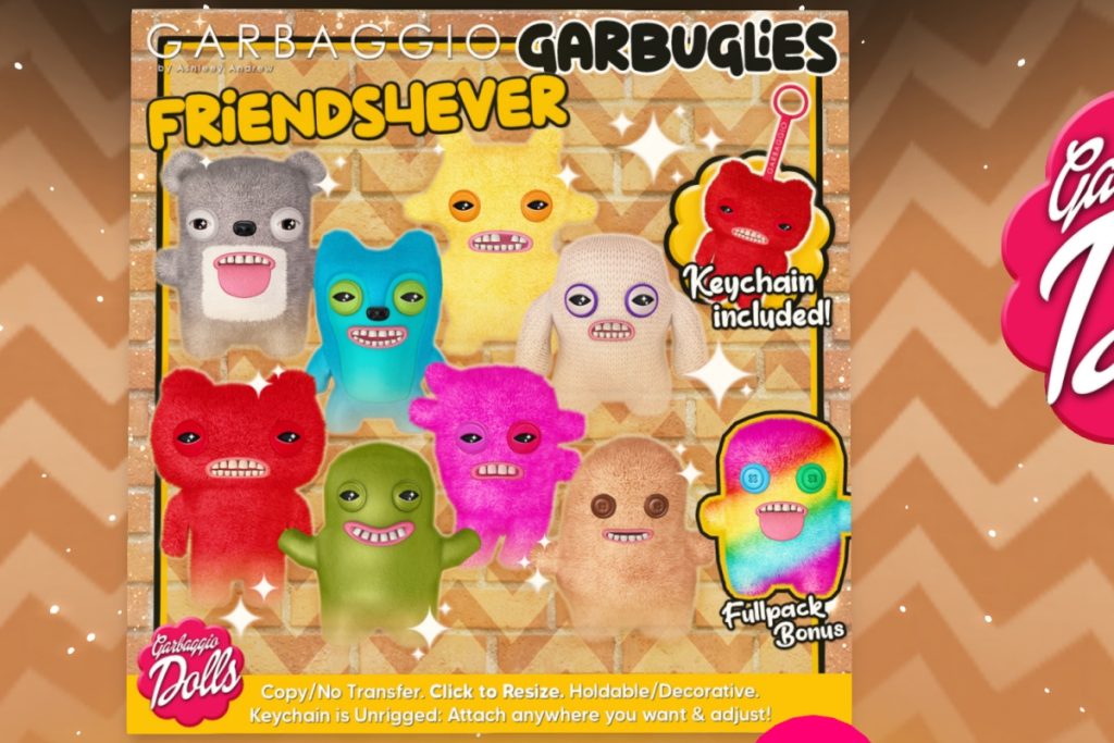 Friends4Ever Holdable, L$249 each/L$999 FP