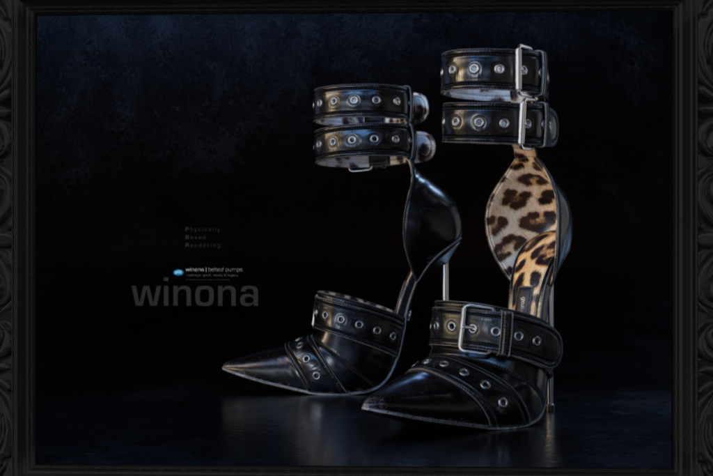 Winona Heels - GenX/Legacy/Maitreya/Reborn, L$345 each/L$1495 FP