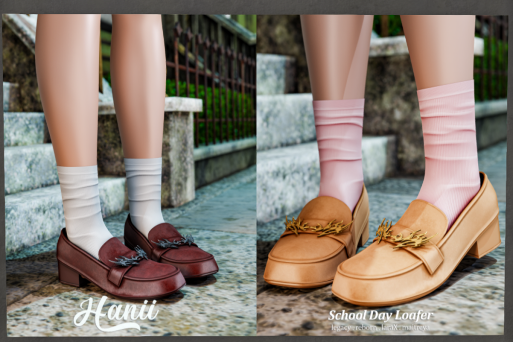 School Day Loafer - Legacy/Maitreya/Reborn/+mods, L$