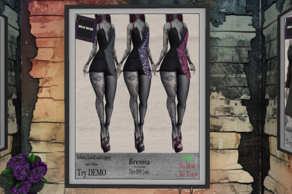 Brenna Set - Legacy/MaitreyaX/Reborn, L$299