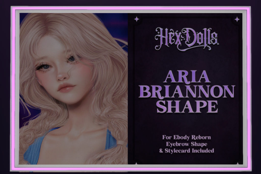 Aria Shape - Lelutka Briannon/Reborn, L$499