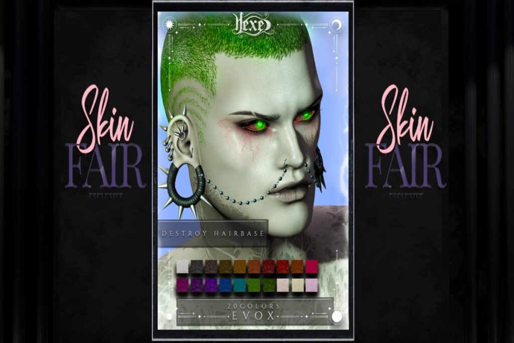 Destroy Hairbase - EvoX, L$190