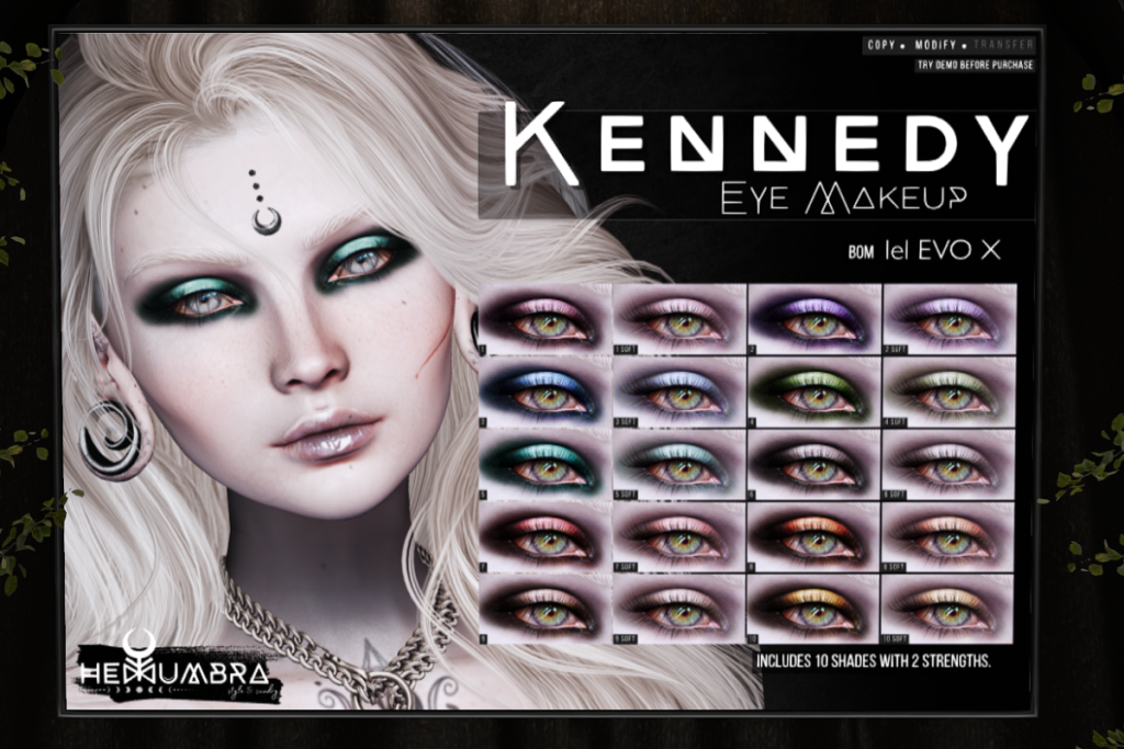Kennedy Eye Makeup - EvoX, L$250